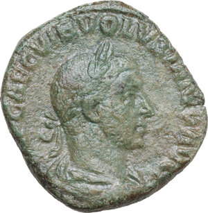 obverse: Volusian (251-253). AE Sestertius