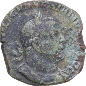 obverse: Valerian I (253-260). AE As, 254 AD