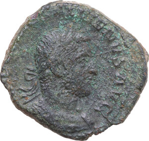 obverse: Gallienus (253-268). Joint reign. AE Sestertius, Rome mint, 254 AD