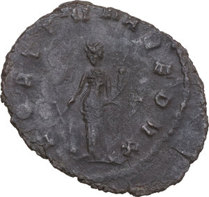 reverse: Gallienus (253-268). BI Antoninianus. Rome mint, 6th officina. 9th emission, 265-267 AD