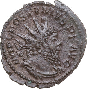 obverse: Postumus (259-268). BI Antoninianus. Treveri (Trier) mint, 268 AD