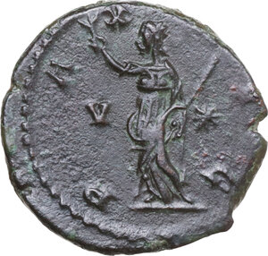 reverse: Victorinus (268-270). AE Antoninianus, 270 AD. Treveri mint