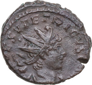 obverse: Tetricus II as Caesar (273-274 AD). BI Antoninianus, Treveri mint