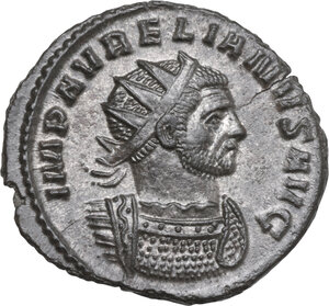 obverse: Aurelian (270-275). BI Antoninianus, Serdica mint