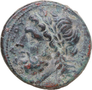 obverse: Northern Apulia, Arpi. AE Unit, c. 325-275 BC
