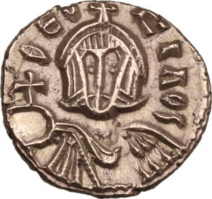 obverse: Theophilus (829-842). AV Tremissis, Syracuse mint