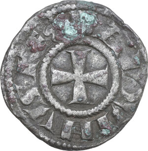 obverse: Jerusalem. Baldwin III (1143-1163). BI Denier, fine style 