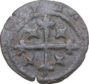 reverse: Cagliari. Filippo III di Spagna (1598-1621). Soldo