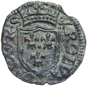 obverse: Chieti. Carlo VIII di Francia (1495). Cavallo