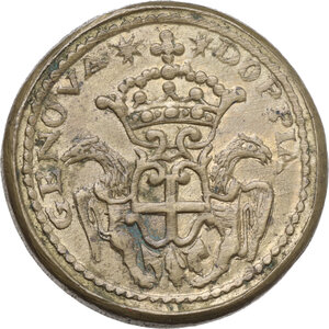 obverse: Genova. Peso corrispondente alle 96 lire in oro