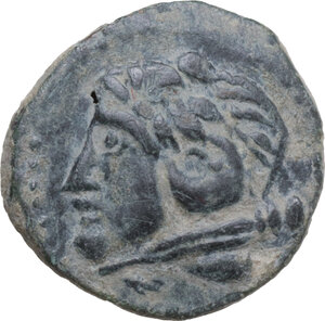 obverse: Northern Apulia, Ausculum. AE 19.5 mm, c. 240 BC