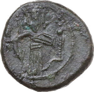 reverse: Messina. Ruggero II (1105-1154). Doppio follaro, 1127-1130