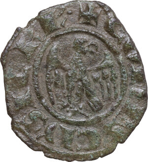 reverse: Messina. Corrado II di Svevia (Corradino) (1254-1258). Denaro