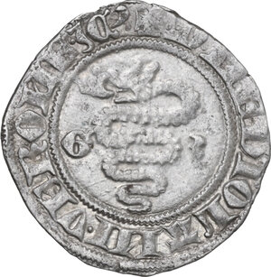 obverse: Milano. Gian Galeazzo Visconti (1385-1402). Sesino