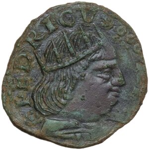 obverse: Napoli. Federico III d Aragona (1496-1501). Cavallo con testa piccola e sigla L