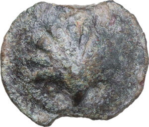 obverse: Northern Apulia, Luceria. Light series. AE Biunx, c. 220 BC