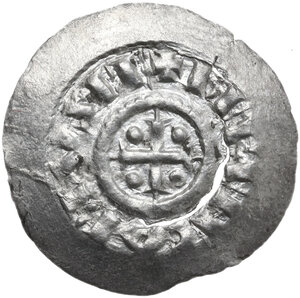 obverse: Venezia. Berengario Imperatore (915-924). Denaro scodellato