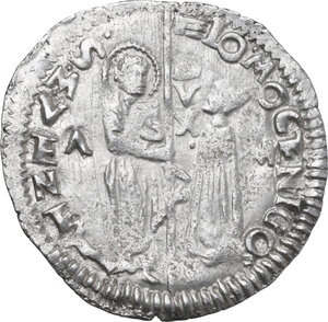 obverse: Venezia. Giovanni Mocenigo (1478-1485). Marcello o mezza lira sigle AM, Andrea Molin massaro