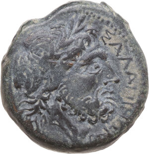 obverse: Northern Apulia, Salapia. AE 21 mm, c. 225-210 BC