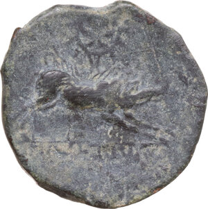 reverse: Northern Apulia, Salapia. AE 21 mm, c. 225-210 BC
