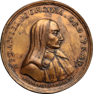 obverse: Daniello Concina (1687-1756), predicatore domenicano di Udine. Medaglia s. d. (1789)