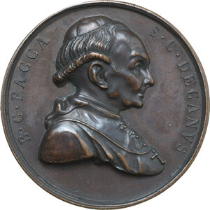 obverse: Bartolomeo Pacca (1756-1844), Cardinale. Medaglia 1830