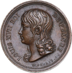 obverse: Luigi XVIII (1814-1824). Medaglietta