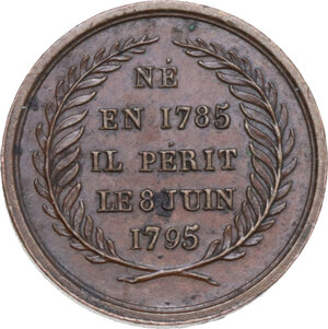 reverse: Luigi XVIII (1814-1824). Medaglietta