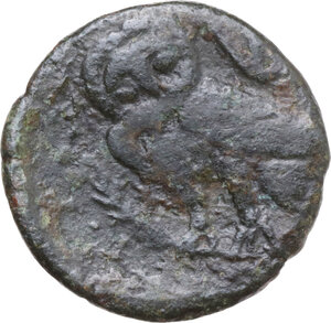 reverse: Northern Apulia, Venusia. AE Sextans, c. 210-200 BC