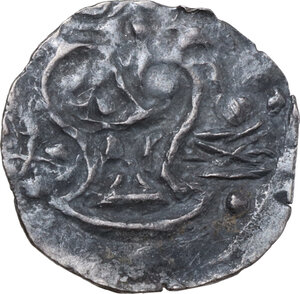 reverse: Cambodia. Kingdom of Funan. Quarter unit, 400-550 AD