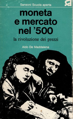 obverse: DE MADDALENA A. -  Moneta e mercato nel 500. la rivoluzione dei prezzi. Firenze, 1973.  pp. 126, tav. 7 di grafici. Ril ed, buono stato,alcune pagine staccate dal testo, niente di particolare, ottimo per lo studio del periodo. Raro.