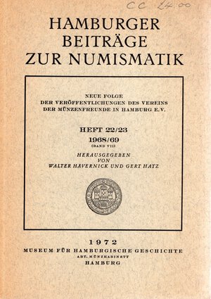 obverse: METCALF D.M. - Coins fo Lucca, Valence and Antioch. Some new hoards and stray finds from the time of the Crusades. Hamburg, 1972. pp 443- 470, tavole 5. brossura ed. volume completo, ottimo stato.