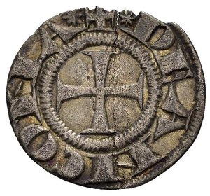 obverse: ANCONA. Autonome (dalla metà del XIII sec.). Grosso agontano. AR (1,74 g). D/ croce patente. R/ San Ciriaco mitrato in piedi. Biaggi 34.  BB