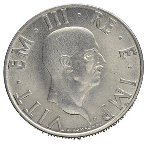 obverse: Regno d Italia. Vittorio Emanuele III (1900-1943). 2 Lire 1943. Ni. SPL