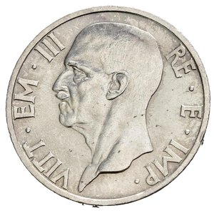 obverse: Regno d Italia. Vittorio Emanuele III (1900-1943). 5 Lire 1936. Ag. qFDC