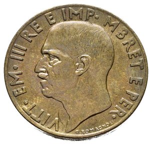 obverse: Regno d Italia. Vittorio Emanuele III (1900-1943). ALBANIA. 0,10 lek 1940 XVIII. Gig.15. SPL+