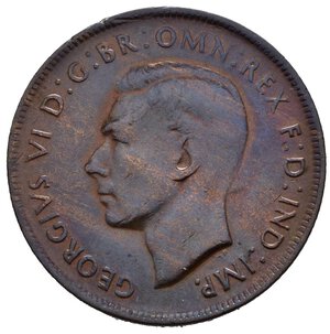 obverse: AUSTRALIA. Giorgio VI. 1 penny 1941. BB