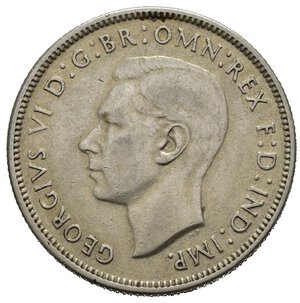 obverse: AUSTRALIA. Giorgio VI. Florin 1943 S. Ag. BB