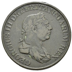 obverse: CEYLON. Giorgio III. 2 Stivers 1815. Cu. MB