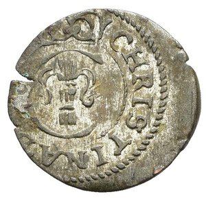 obverse: Livonia. Riga. Christina (1632-1654). Solidus 1652. Mi (0,47 g). SPL