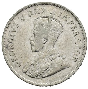 obverse: SUDAFRICA. Giorgio V. 2,5 shillings 1935. Ag. KM#19.3. BB