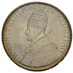 obverse: VATICANO. Giovanni XXIII. 500 lire 1962 Concilio Ecumenico Vaticano II. Ag. FDC