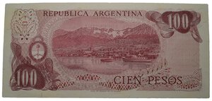 reverse: ARGENTINA. 100 Pesos. FDS