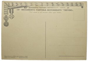 reverse: Ventennio Fascista (1922-1943). Benito Mussolini. Cartolina 