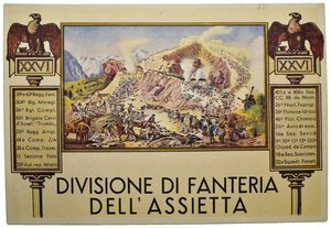 obverse: Ventennio Fascista (1922-1943). Benito Mussolini. Cartolina 