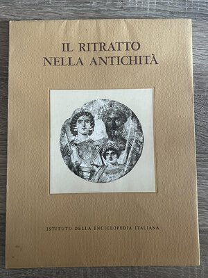 obverse: A.A.V.V. - Istituto della Enciclopedia Italiana. Il ritratto nell antichità (vol. VI pp. 695-738). Roma, 1965. Ottimo stato