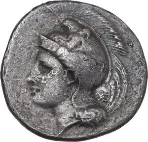 obverse: Northern Lucania, Velia. AR Nomos, c. 334-300 BC. Kleudoros group