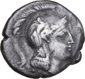 obverse: Northern Lucania, Velia. AR Stater, 300-280 BC