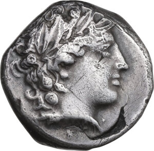 obverse: Southern Lucania, Metapontum. AR Nomos, c. 400-340 BC