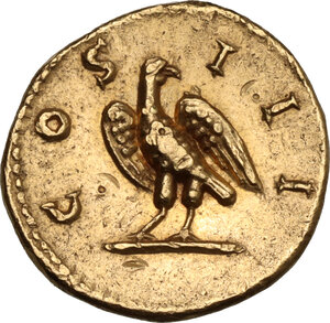 reverse: Hadrian (117-138). Modern AV replica of a Aureus, Rome mint, 125-127